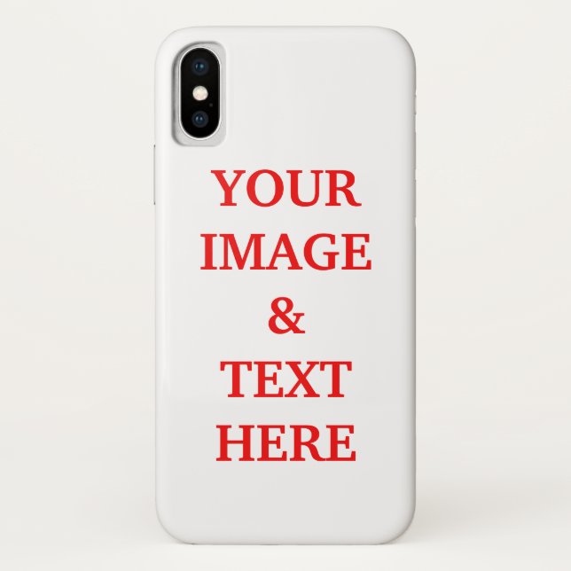Personalized Custom Your Own Photo Case-Mate iPhone Case (Back)
