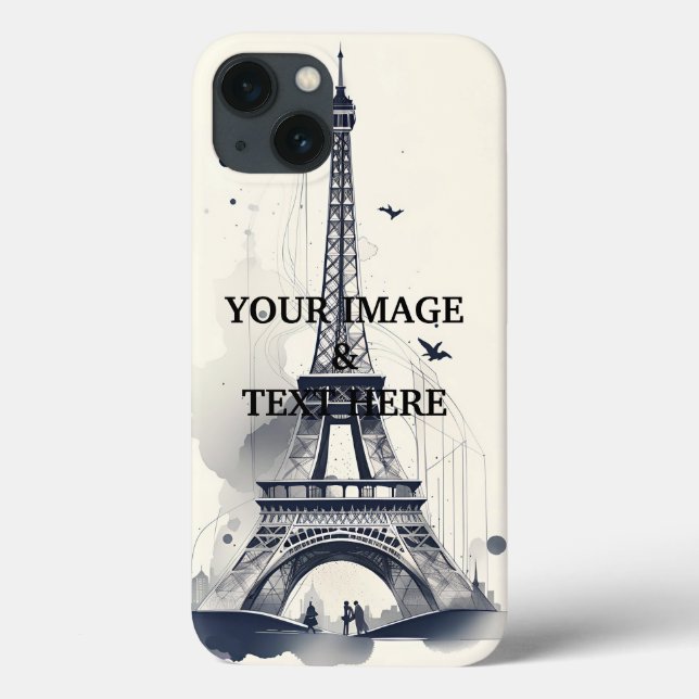 Personalized Custom Your Own Photo Case-Mate iPhone Case (Back)