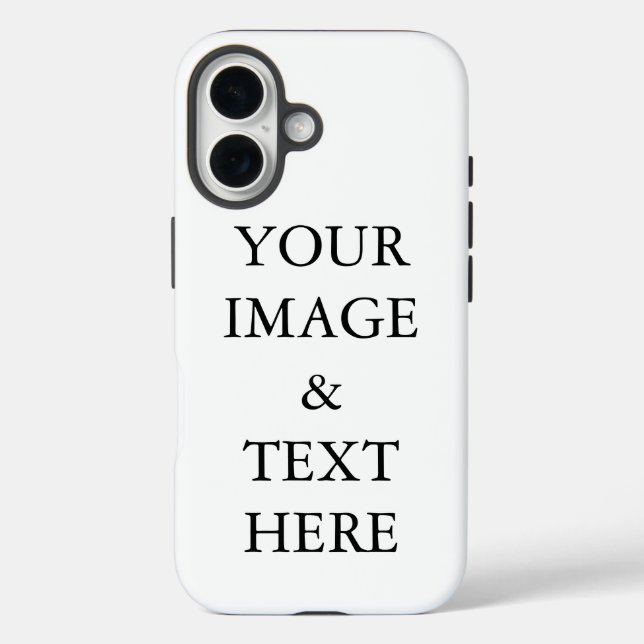 Personalized Custom Your Own Photo Case-Mate iPhone Case (Back)