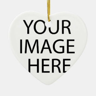 Personalized Custom Your Own Photo Ceramic Ornament