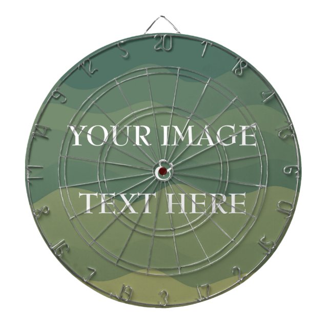 Personalized Custom Your Own Photo Dartboard (Front)