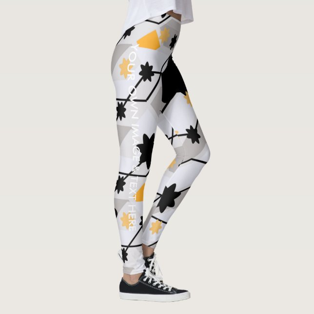 Personalized Custom Your Own Photo Image Leggings (Right)