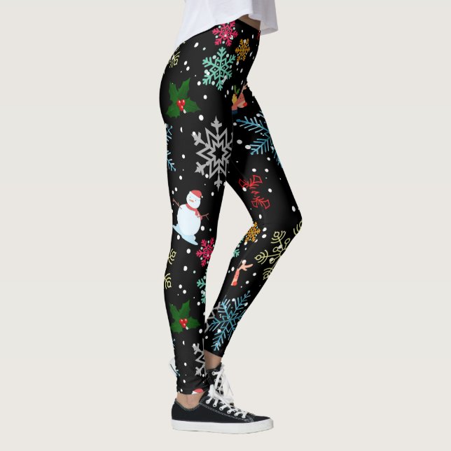 Personalized Custom Your Own Photo Image Leggings (Right)