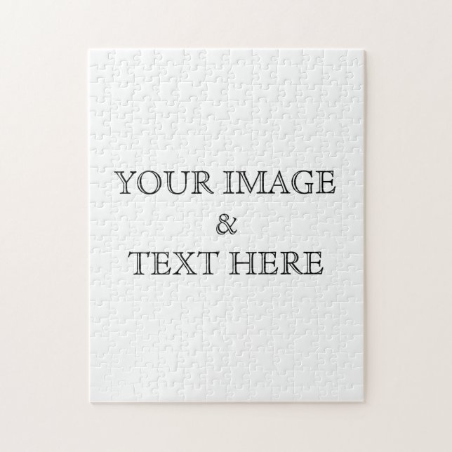 Personalized Custom Your Own Photo Jigsaw Puzzle (Vertical)