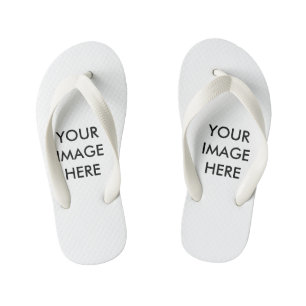 Personalized Custom Your Own Photo Kid's Flip Flops