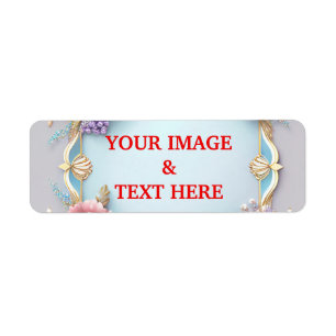 Personalized Custom Your Own Photo Label