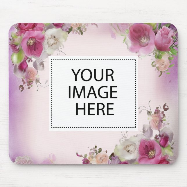 Personalized Custom Your Own Photo Mouse Pad (Front)