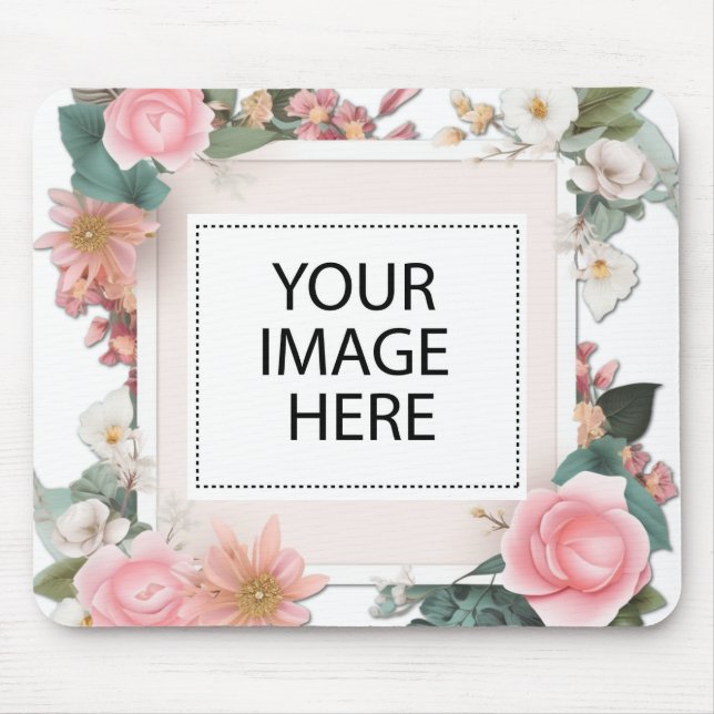 Personalized Custom Your Own Photo Mouse Pad (Front)