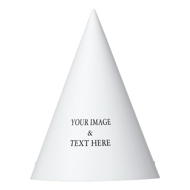 Personalized Custom Your Own Photo  Party Hat (Front)