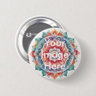 Personalized Custom Your Own Photo Pinback Button