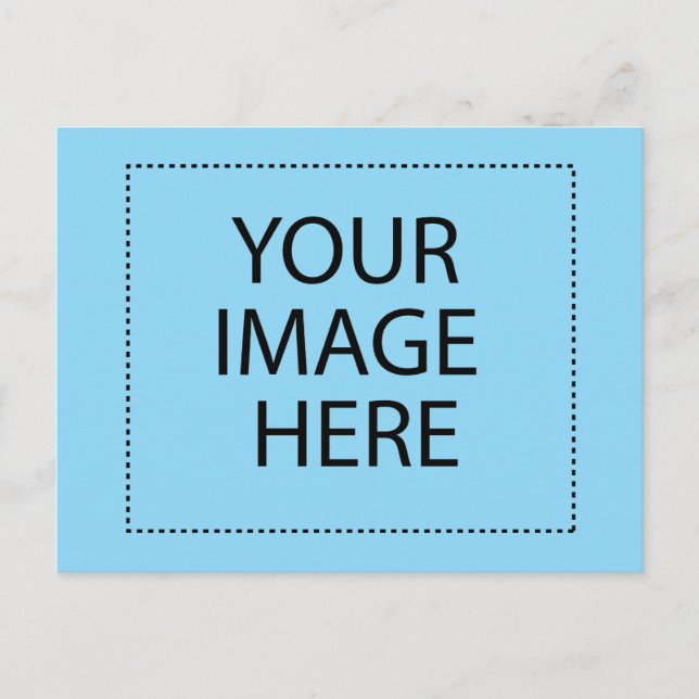 Personalized Custom Your Own Photo Postcard (Front)