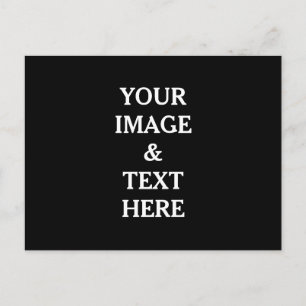 Personalized Custom Your Own Photo Postcard