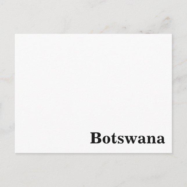 Personalized Custom Your Own Photo Postcard (Front)