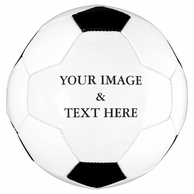 Personalized Custom Your Own Photo Soccer Ball (Front)