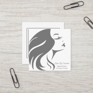 Personalized Custom Your Own Photo Square Business Card