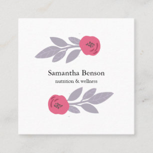 Personalized Custom Your Own Photo Square Business Card