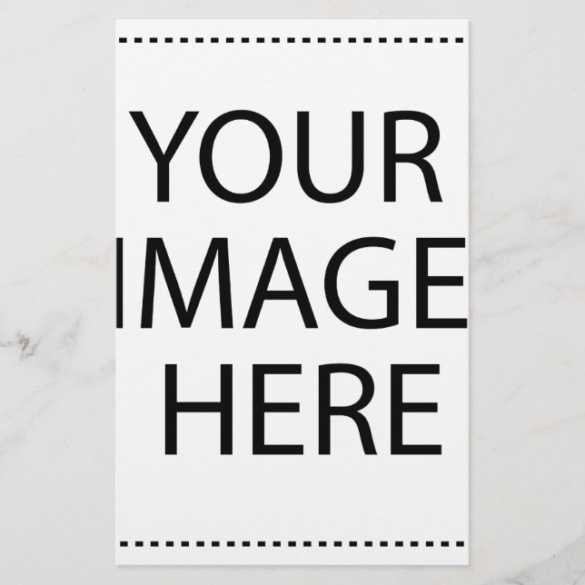 Personalized Custom Your Own Photo Stationery (Front)
