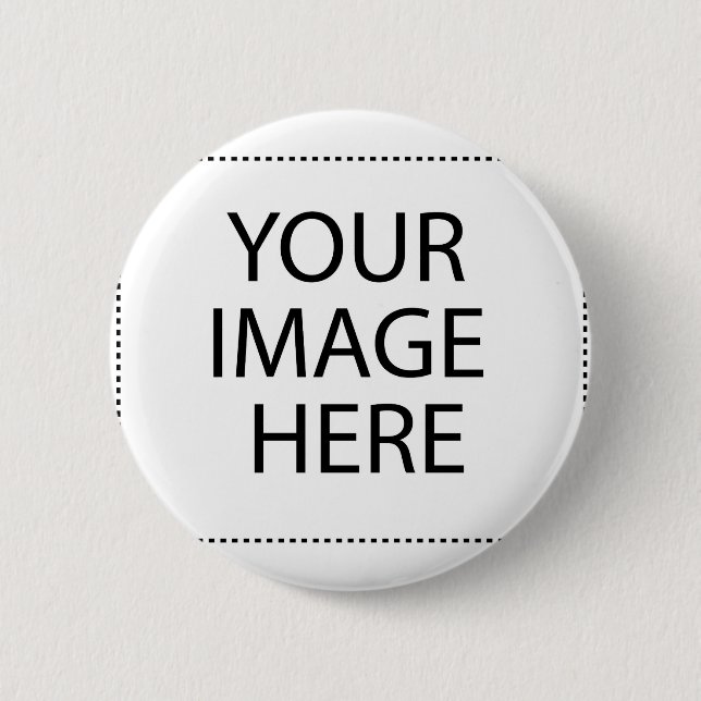 Personalized Custom Your Own Photo & Text 2 Inch Round Button (Front)
