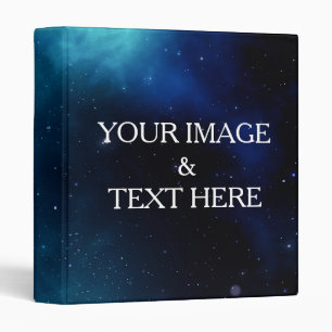 Personalized Custom Your Own Photo & Text 3 Ring B Binder