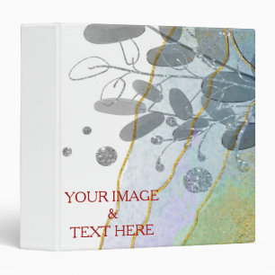 Personalized Custom Your Own Photo & Text 3 Ring B Binder