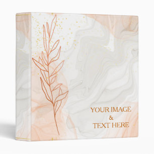 Personalized Custom Your Own Photo & Text 3 Ring B Binder
