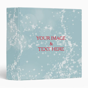 Personalized Custom Your Own Photo & Text 3 Ring B Binder