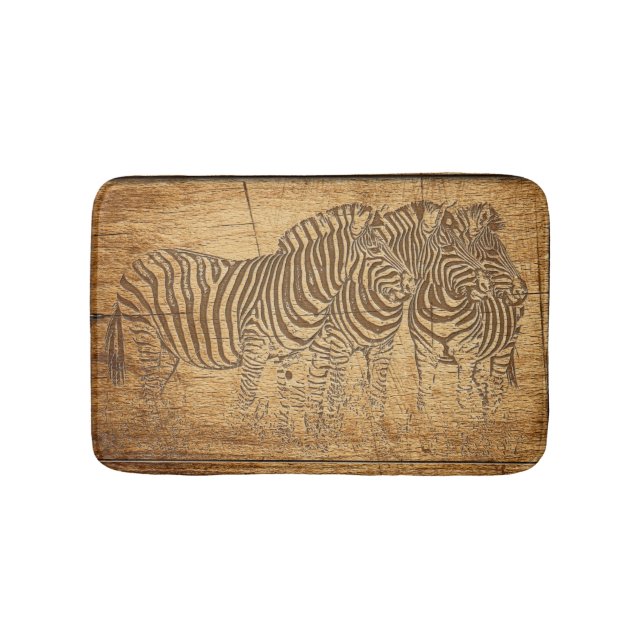 Personalized Custom Your Own Photo & Text  Bath Mat (Front)