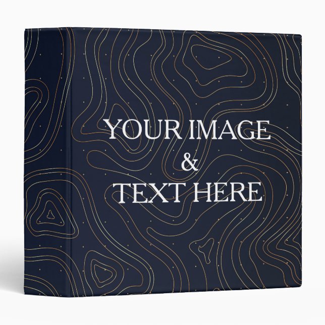 Personalized Custom Your Own Photo & Text Binder (Front/Spine)