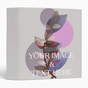 Personalized Custom Your Own Photo & Text Binder