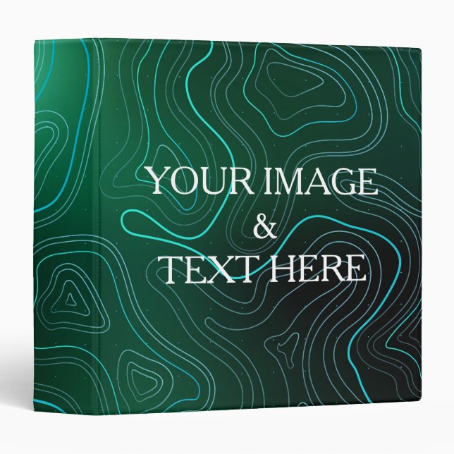 Personalized Custom Your Own Photo & Text Binder (Front/Spine)