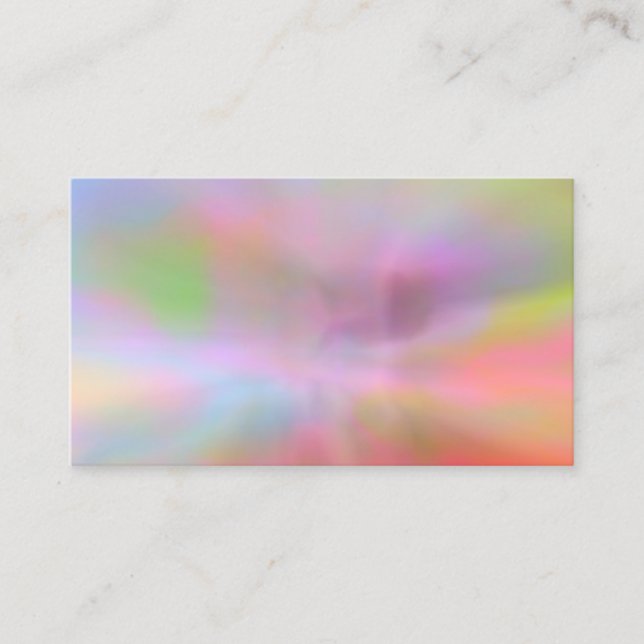 Personalized Custom Your Own Photo & Text Business Business Card (Front)