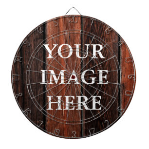 Personalized Custom Your Own Photo & Text Dart Boa Dartboard
