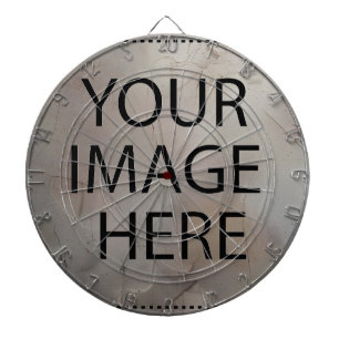 Personalized Custom Your Own Photo & Text Dart Boa Dartboard