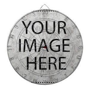 Personalized Custom Your Own Photo & Text Dartboard