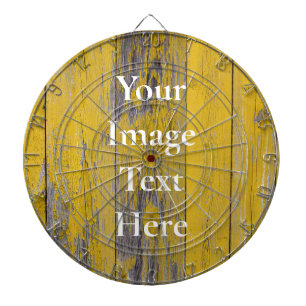 Personalized Custom Your Own Photo & Text Dartboard
