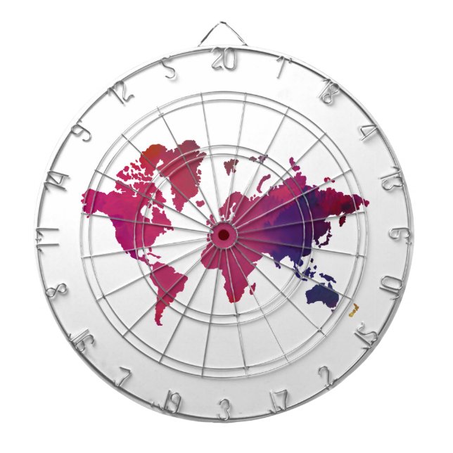 Personalized Custom Your Own Photo & Text Dartboard (Front)