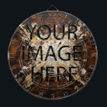 Personalized Custom Your Own Photo & Text Dartboard<br><div class="desc">You can add your favorite photo. This is perfect gift idea. Personalize with your name and other text.</div>