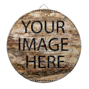 Personalized Custom Your Own Photo & Text Dartboard
