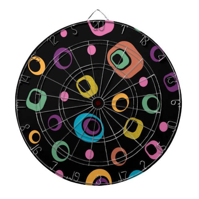 Personalized Custom Your Own Photo & Text Dartboard (Front)