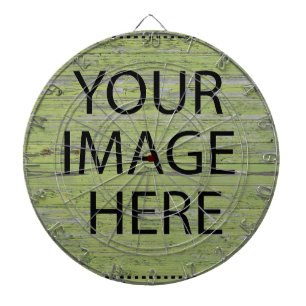 Personalized Custom Your Own Photo & Text Dartboard
