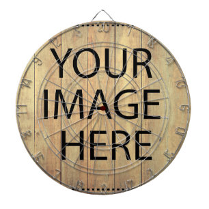 Personalized Custom Your Own Photo & Text Dartboard