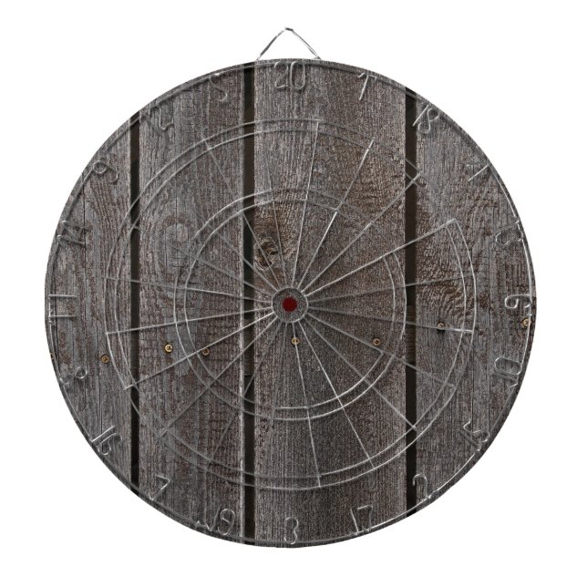 Personalized Custom Your Own Photo & Text Dartboard (Front)