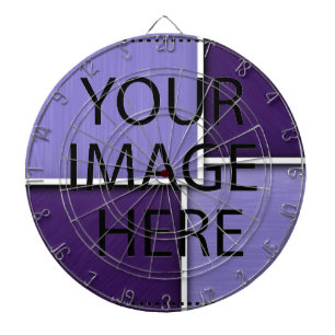 Personalized Custom Your Own Photo & Text Dartboard