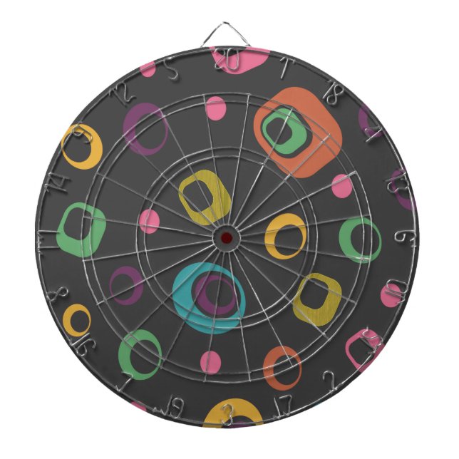 Personalized Custom Your Own Photo & Text Dartboard (Front)