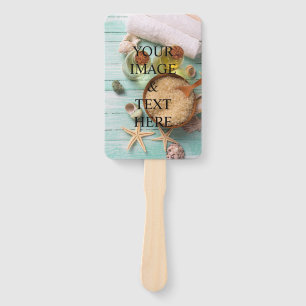 Personalized Custom Your Own Photo & Text  Hand Fan