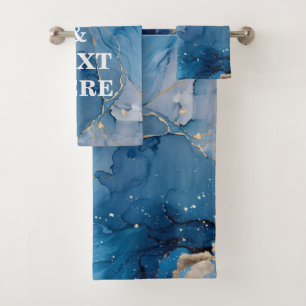 Personalized Custom Your Own Photo & Text Hand Tow Bath Towel Set