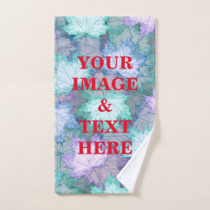 Personalized Custom Your Own Photo & Text Hand Towel