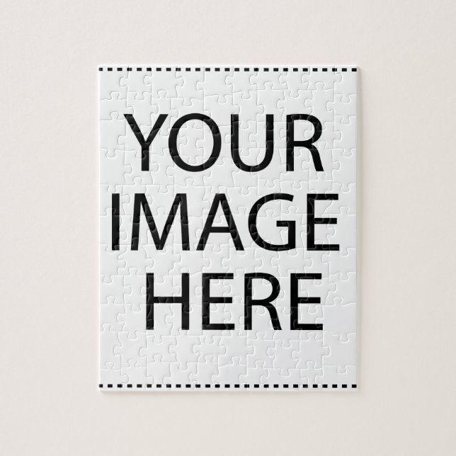 Personalized Custom Your Own Photo & Text Jigsaw Puzzle (Vertical)