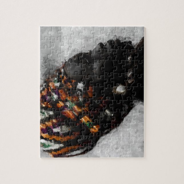 Personalized Custom Your Own Photo & Text Jigsaw Puzzle (Vertical)