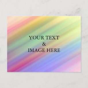 Personalized Custom Your Own Photo & Text Postcard